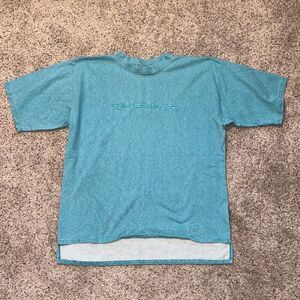 Quicksilver Vintage 80’s 90’s Blue Cotton T-Shirt Large